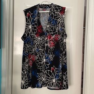 Black dressy tank tunic